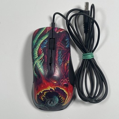 SteelSeries Rival 300 CS:GO Hyper Beast Edition Gaming Maus - Optisch, Mehrfa...