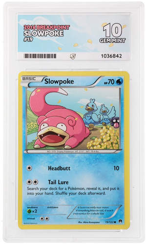 Slowpoke graded ACE 10 for sale on eBay