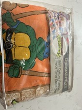 Vintage 1988 Teenage Mutant Ninja Turtles Sheet Set Twin Size NEW SEALED