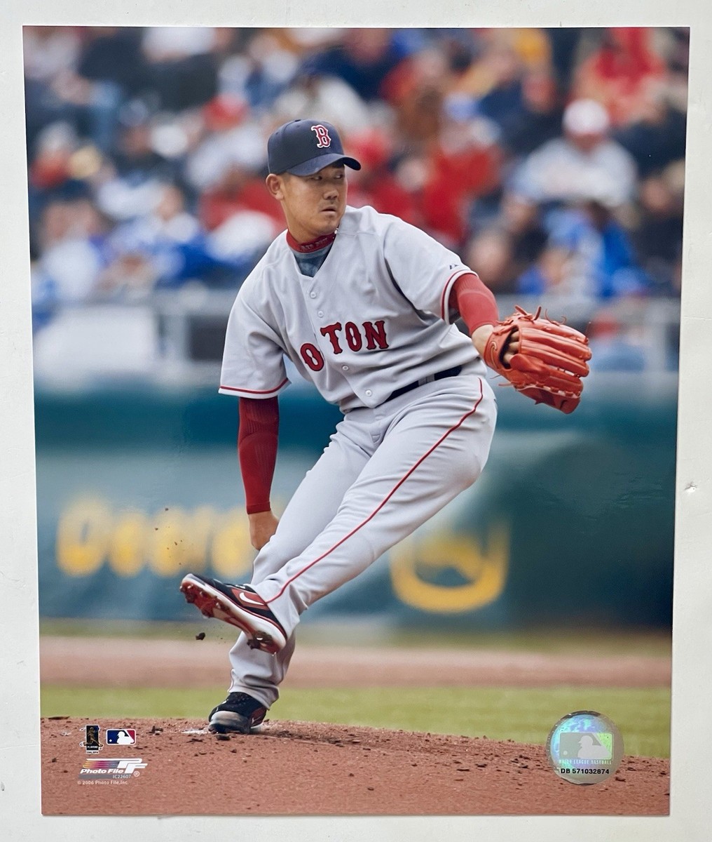Daisuke Matsuzaka DICE-K Tシャツ Sサイズ DAISUKE MATSUZAKA “DICE-K” MLB BASEBALL BOSTON RED SOX 8X10