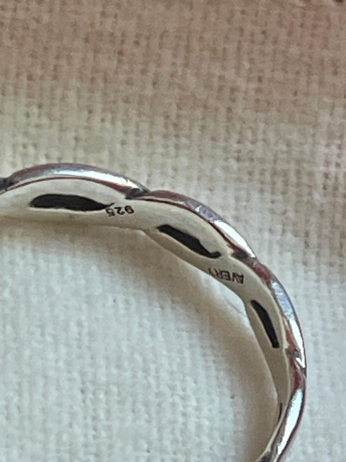 James Avery Twisted Wire Dangle Ring With Charm - image 5