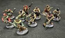 Necromunda Cawdor Gang Miniatures x8 – Painted Tabletop – Games Workshop OOP
