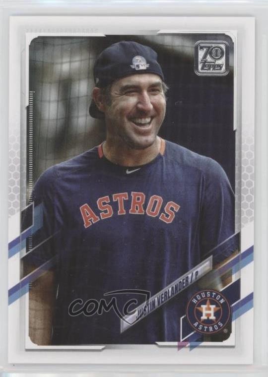 2021 Topps Image Variation SP (Batting Practice) Justin Verlander #112 00q8
