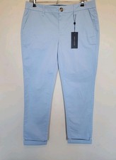 NWT Tommy Hilfiger Womens Hampton Stretch Slim Chino Pants Cropped Size 4