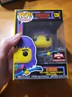 Funko Pop Eddie #1250 Stranger Things TARGET Blacklight READ