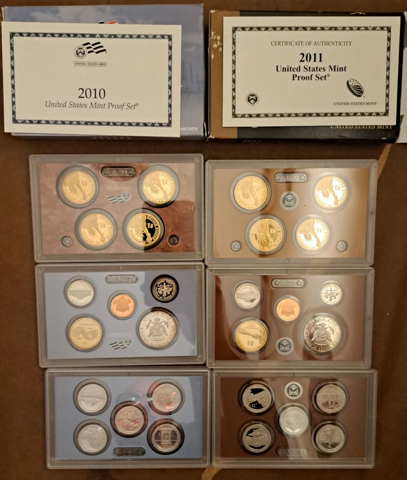 ✨ Coin Collector's Massive US Mint Proof Set Collection (2000-2015) - OGP & COA! - Image 3 of 4