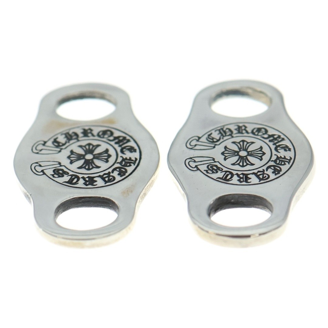 CHROME HEARTS SHOELACE SET Shoe Laces V1 Horseshoe of 2 Silver Used a24ff2858c24 thumbnail 3