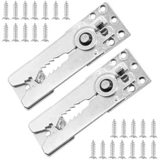 Waziaqoc 2 Pcs Sectional Couch Connector, Heavy Duty Sofa snap sectional Couc...