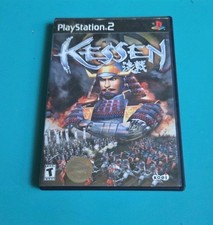 Kessen (Sony PlayStation 2, 2000) Complete Strategy Fun Game 