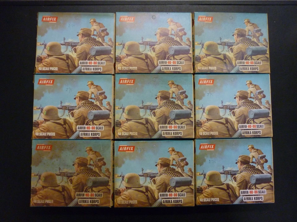 WWII Afrika Korps Airfix S11 Maßstab H0/00