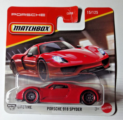 Matchbox - Porsche 918 Spyder - 15/125 - MBX Showroom 2025 - JBR80