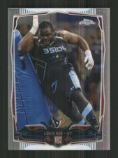 2014 Topps Chrome #153 Louis Nix RC Houston Texans 42537