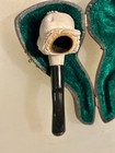 Vintage Handcarved Meerschaum Estate Pipe with Case — photo 6