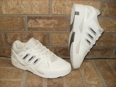 New Adidas Midcity Low Men's Basketball Shoe White MSRP $65
