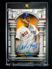 Wade Boggs 2023 Topps Tribute Olympus Orange SP Auto #23/25 ~Red Sox
