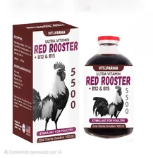 B12 5500 For Roosters B15  Atp Electrolitos Vitofarma Gallos 100ml Exp. 01/28