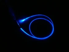 1.5mm "NEON GLOW" fiber optic fiber lighting "Super Thin" + free illuminator