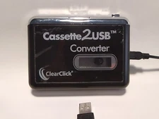 ClearClick USB Cassette Tape Converter Player
