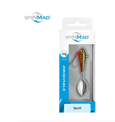 SpinMad Lieblingsköder Original Sheriff Jigspinner 4-35g Spinner Barsch Hecht