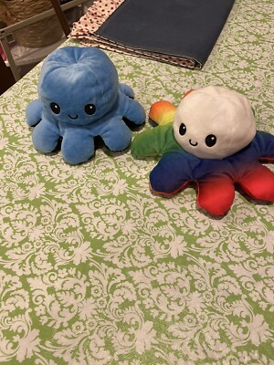 Peluche Reversible Pulpo Reversible Eci TeeTurtle Reversible