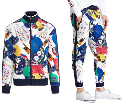 mens ralph lauren jogging suit