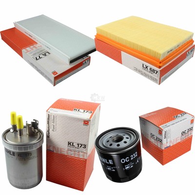 Inspektionspaket Filterset - Ölfilter OC 1053, Luftfilter LX 786, Innenraumfilter LA 182