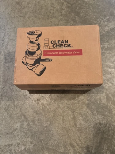 Rectorseal 97003 Clean Check Extendable Backwater Valve Black