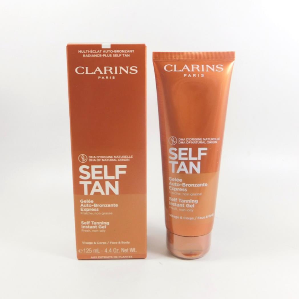 Clarins SELF TAN Tanning Instant Gel 4.2 oz / 125 ml *NEW IN BOX