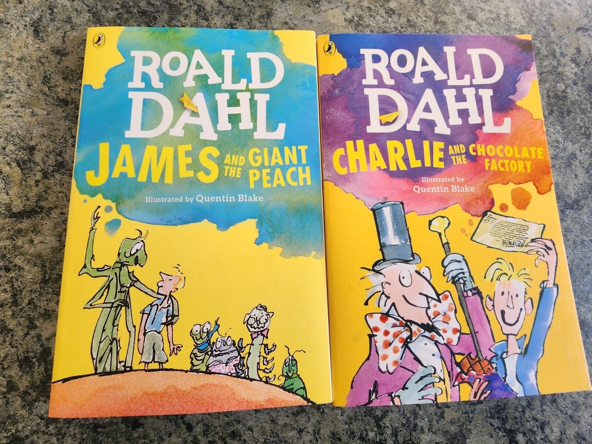 Charlie and the Chocolate Factory & James Giant Peach kids BOOK