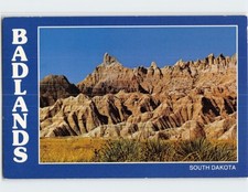 Postcard Badlands National Park South Dakota USA