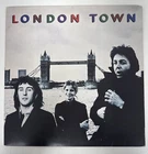 Paul McCartney And Wings London Town Vinyl UK 1978 MPL 1st Press LP And Poster