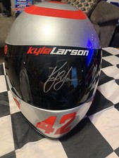 2014 Kyle Larson Rookie Autographed Full Size Target Helmet NASCAR