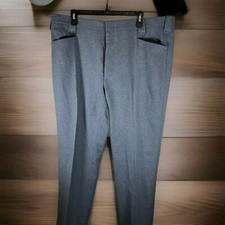 Vtg Circle A Heather Blue Men s Dress Pants Western Wear Sz 42 NWT