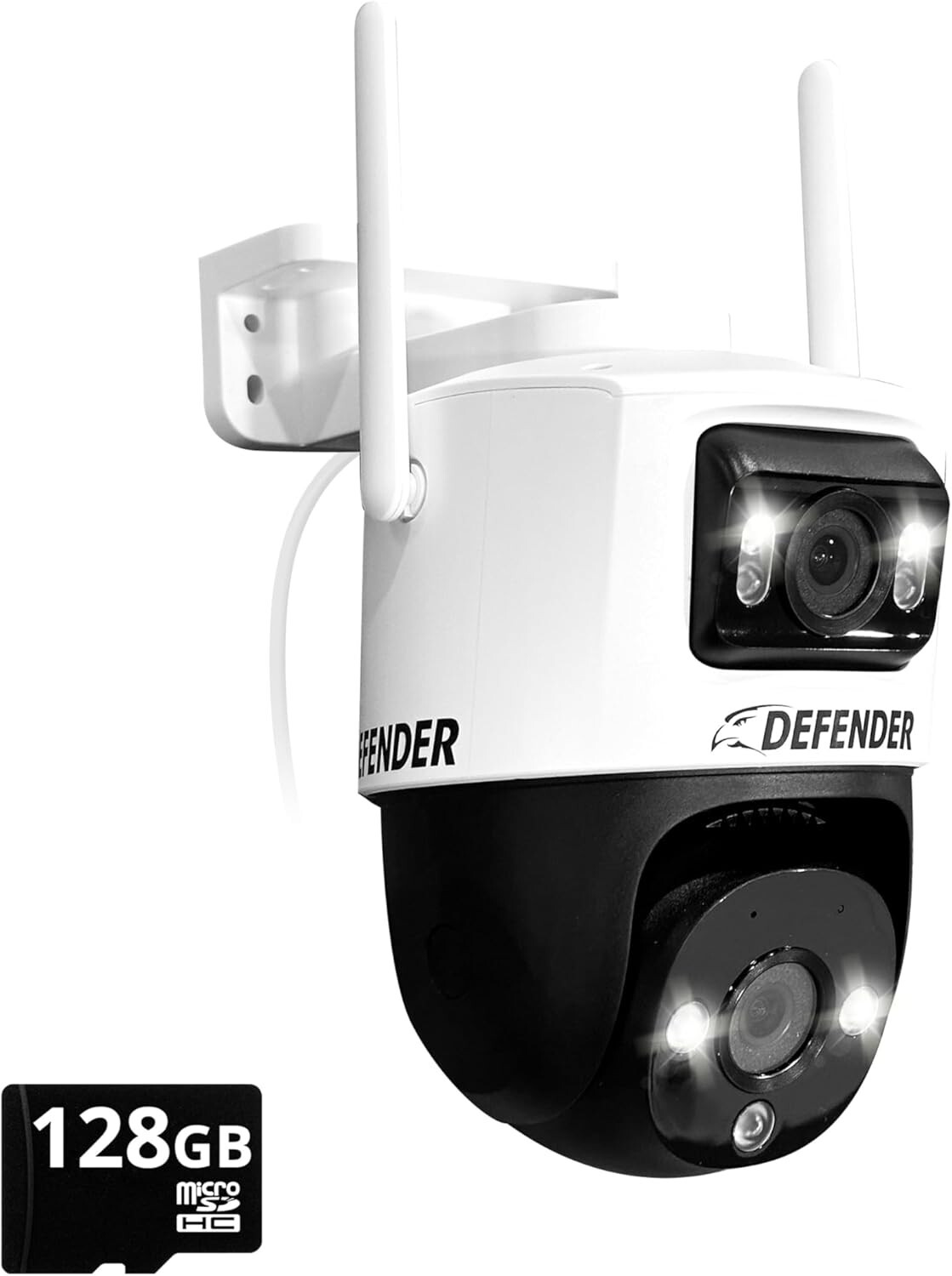 Security Camera 128GB SD AI Powered Guard Pro 3K Plus Dual Lens PTZ WiFi 6, S117-image