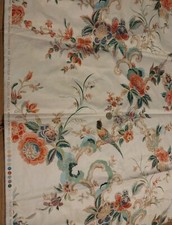 Kenmill Preshrunk Cotton Floral Fabric Birds ...