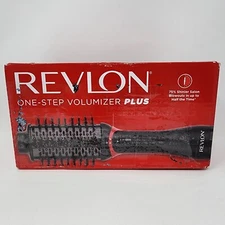 REVLON One Step Volumizer PLUS Hair Dryer and Styler, RVDR5298NDI, Black/Red