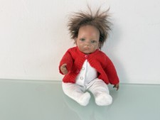 Künstlerpuppe Waltraud Hanl Vinyl Puppe 25 cm. Top Zustand