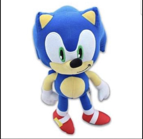 Sonic the Hedgehog Arcade Game Plush Doll Stuffed Animal Toy 12" Authentic SEGA - Picture 2 of 3