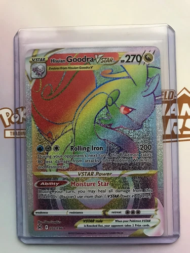 Hisuian Goodra VSTAR (Secret) 202/196 Swsh11: Lost Origin Holo