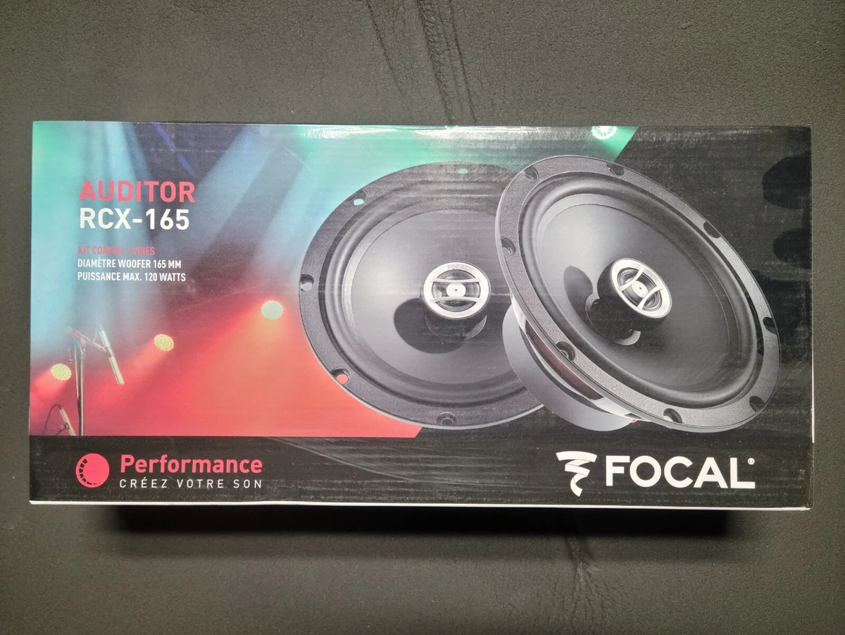 Focal auditor rcx 165. Focal auditor rcx 165
