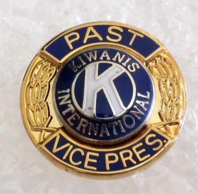 Vintage Kiwanis International - Past Vice President Award Lapel Pin