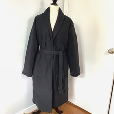 Nwt Amazon Essentials Size Large Black Coat Relaxed Long Quilted