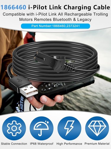 Remotes 1866460 i-Pilot Link Charging Cables for Minn Kota All i-Pilot Link - Picture 11 of 14