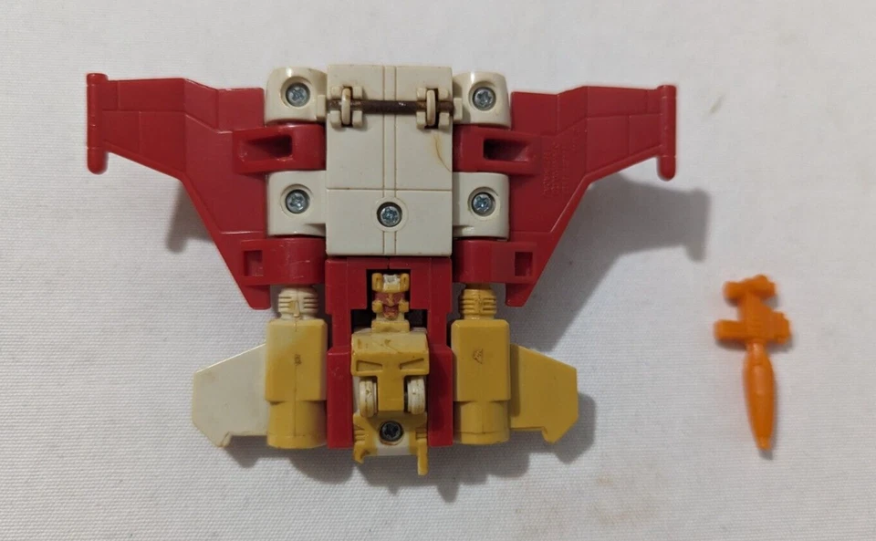 Figura de acción Strafe Computron 1987 vintage original Hasbro G1 Transformers Foto 2 de 3