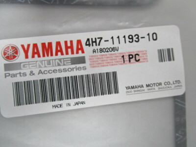 パーツ HYU 4H7-11193-10 GENUINE YAMAHA XJ650 HEAD / VALVE COVER GASKET