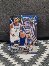 2023-24 Panini Mosaic MONTAGE Blue Fast Break 18/85 Anthony Edwards Twolves