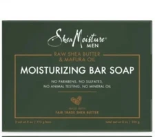 Shea Moisture Men -  Shea Butter & Mafura Oil Moisturizing Bar Soap 