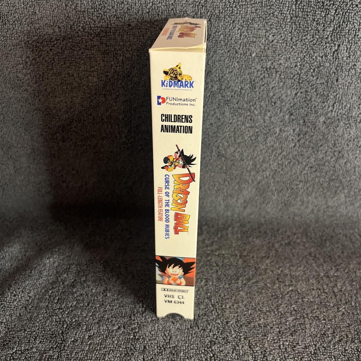 Vtg 1996 Dragon Ball Curse of the Blood Rubies-VHS Full-Length