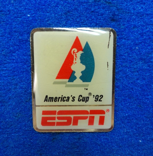 ESPN Tv Television 1992 America's Cup Sailing Yachting Event Media