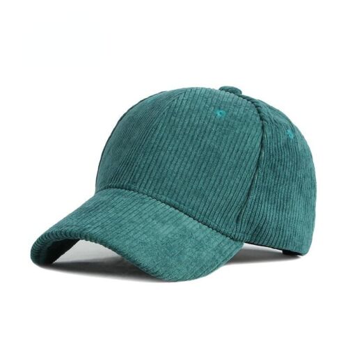 Unisex Regolabile Velluto Cappello Baseball Camionista Classiche Casual Visiera - Foto 22 di 22